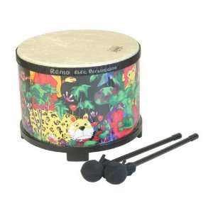  Remo Floor Tom, 10 x Rain Forest Musical Instruments