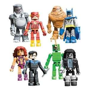  DC MiniMates 7 Action Figures Case of 12 (3 Sets) Toys 