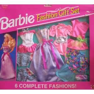  Barbie 6 Fashion Gift Set   Easy To Dress (1993 Arcotoys 