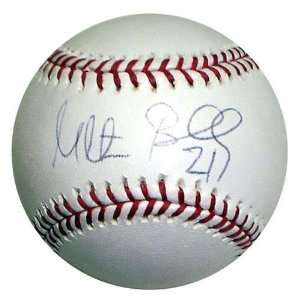  Signed Milton Bradley Baseball   Autographed Baseballs 