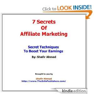 Secrets of Affiliate Marketing + Master Resell Rights Shafir Ahmad 