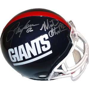 Lawrence Taylor and Michael Strahan New York Giants Dual Autographed 