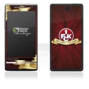 Design Skins for HTC Touch Diamond 2   1. FCK   You will 