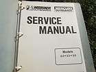 Mercury Mariner Service Manual 2.2 2.5 3.0 HP 1990 M119
