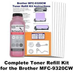  Brother MFC 9320CW Magenta Toner Refill Kit Office 
