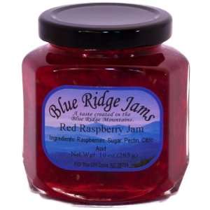 Blue Ridge Jams Red Raspberry Jam, Set Grocery & Gourmet Food