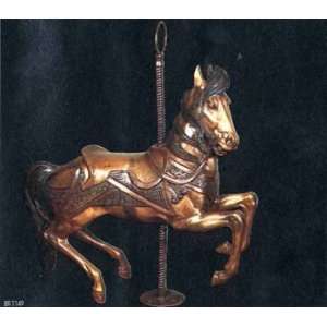   Galleries SRB991149 Merry Go Round Horse   Bronze