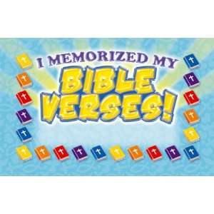   Punch Cards  I Memorized My Bible Verses  6 Packs