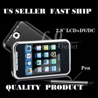 New 4G 4GB 2.8 Touch Screen Camera MP3 MP4 FM Player Free Gift  