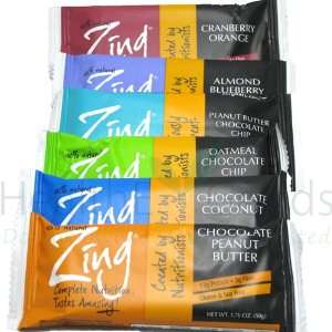 Zing Bar Sampler   6 Flavors   Zing Bars Health 