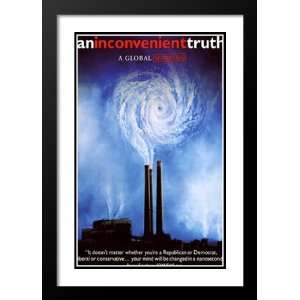  An Inconvenient Truth 32x45 Framed and Double Matted Movie 
