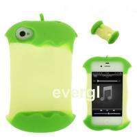 New Cute Soft Case Cover For Apple iphone 4 4s + Free Screen Protector 