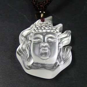  Liuli Samantabhadra Fire Glass Pendant Necklace 