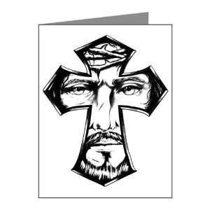  Note Cards (10 Pack) Jesus Christ in Cross: Everything 