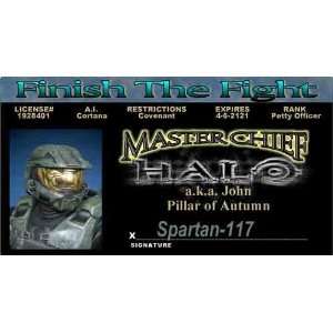  Halo   Master Chief   Collector Card 