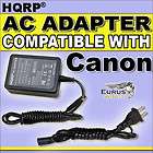 HQRP AC Adapter Charger fits Canon VIXIA HF R20 HF R21 HF R200