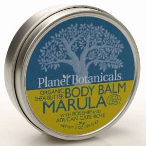   African Shea Butter Body Balm, Marula with Cape Rose, 3.0 Ounce Can