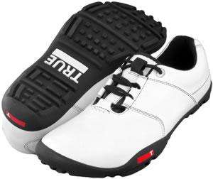 2011 True Linkswear Tour Mens Golf Shoes All White $159 Retail Various 