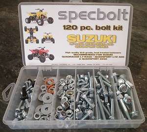   Bolt kit Suzuki LTR450 LT R450 Z400 LT250 450 ATV fender body  