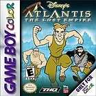 ATLANTIS THE LOST EMPIRE   GAME BOY COLOR ADVANCE SP
