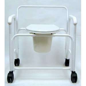  Bariatric Wheeled Shower/Commode Chair: Health & Personal 