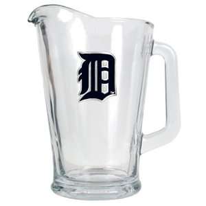  Detroit Tigers 60oz Glass Pitcher   Primary Logo: Sports 