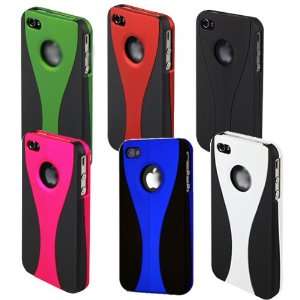  ASleek 6x Hard Plastic Snap on Case Cover for Apple iPhone 
