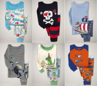 NWT BABY GAP Little Boys Graphic Pajama Sleep Set U Pick Style & Size 
