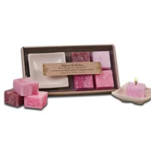  DecoGlow Candles Naturals Light Collection Gift Set With 4 