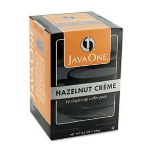  JavaOne Hazelnut Creme Coffee Pods 14ct Box Kitchen 