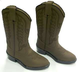 NIB Childrens Durango Cowboy Boots In Brown Toddler Sizes Only 