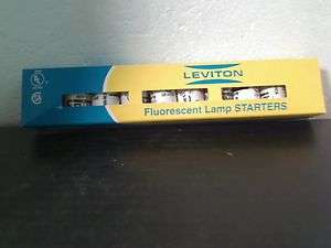 Leviton FS 2 14 15 20 Watt Fluorescent Starter 10 Per Order  