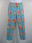JUDY LEE COLE Floral Cropped Pants Size 6