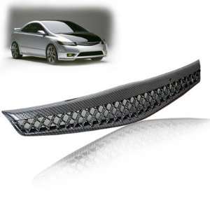   : 2006 2008 Honda Civic 2DR Coupe Mesh Grill Carbon Style: Automotive