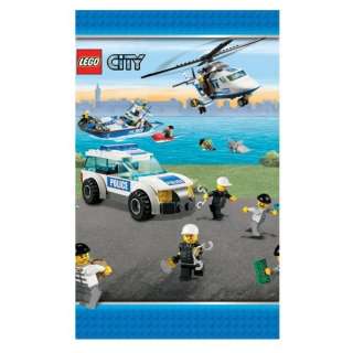 Lego City Party   Lego Party Sticker Strips x 8 Loot Bag Fillers 
