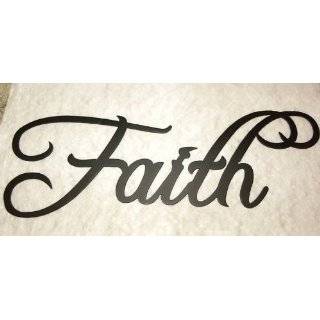  Family Word Home Decor Metal Wall Art: Home & Kitchen
