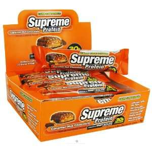 Supreme Protein   Supreme Protein Bars Caramel Nut Chocolate   3.38 oz 