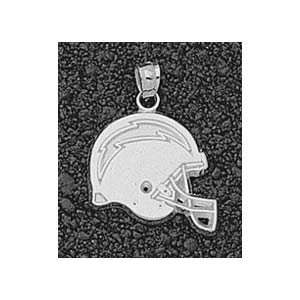 LogoArt San Diego Chargers 3/4 Inch X 3/4 Inch Sterling Silver Team 