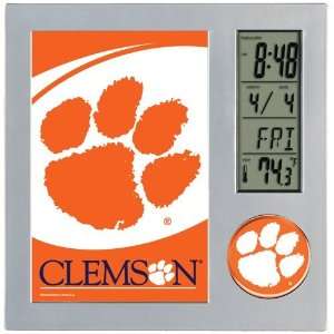  Clemson Tigers Digital Desk Clock