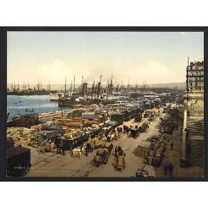  Quay de la Joliette, Marseilles, France,c1895