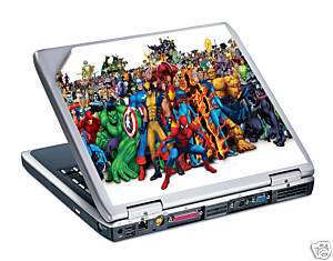 Laptop Notebook Decal Skins Skin  Marvel Comics Heroes  