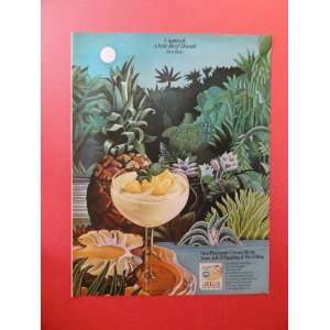 Jell o, 1967 Print Ad. (Captured a little bit of Hawaii in 
