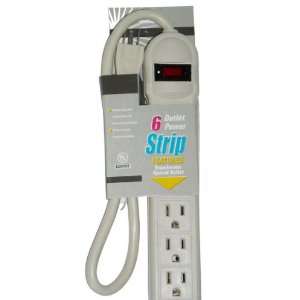  6 Outlet Power Strip UL Listed Case Pack 40: Arts, Crafts 