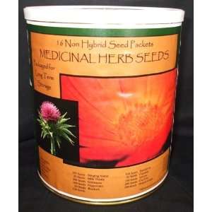  Preparedness Seeds Medicinal Herbs #10 Can