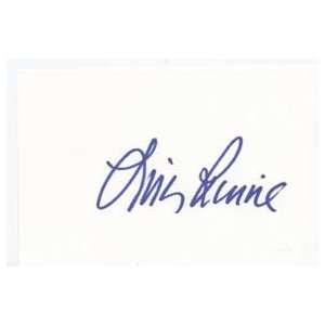 LISA RINNA Signed Index Card In Person