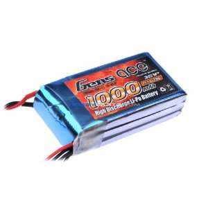  Gens ace LIPO 1000mAh 25C 11.1V lipo battery pack Toys 