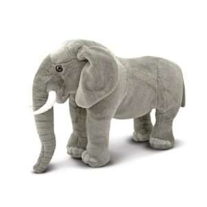  Jumbo Plush Elephant [Customize with Personalized Collar 