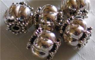 Bali sterling silvr bead~Star end Cinderella Coach~kEwL