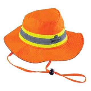  GLoWEAR 8935 Class Headwear Hi Vis Ranger Hat, Lime, Large 
