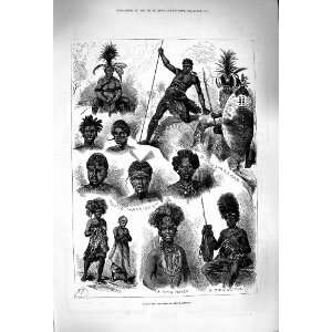  1879 Zulus Kaffirs Africa Warriors Pondo Rain Maker